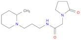 1-Pyrrolidineacetamide, N-[3-(2-methyl-1-piperidinyl)propyl]-2-oxo-