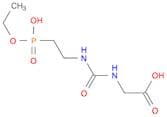 Glycine, N-[[[2-(ethoxyhydroxyphosphinyl)ethyl]amino]carbonyl]-