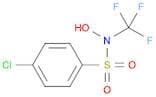 Benzenesulfonamide, 4-chloro-N-hydroxy-N-(trifluoromethyl)-