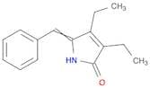 2H-Pyrrol-2-one, 3,4-diethyl-1,5-dihydro-5-(phenylmethylene)-