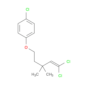 Benzene, 1-chloro-4-[(5,5-dichloro-3,3-dimethyl-4-pentenyl)oxy]-
