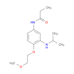 Propanamide, N-[4-(2-methoxyethoxy)-3-[(1-methylethyl)amino]phenyl]-