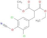Propanedioic acid, (3,5-dichloro-4-cyanatophenyl)methyl-, diethyl ester