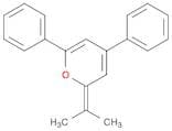2H-Pyran, 2-(1-methylethylidene)-4,6-diphenyl-