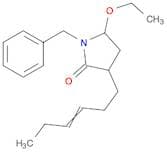 2-Pyrrolidinone, 5-ethoxy-3-(3-hexenyl)-1-(phenylmethyl)-