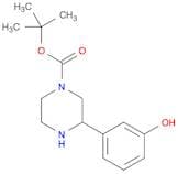1-Piperazinecarboxylicacid, 3-(3-hydroxyphenyl)-, 1,1-dimethylethyl ester