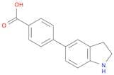 Benzoic acid,4-(2,3-dihydro-1H-indol-5-yl)-