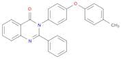 4(3H)-Quinazolinone, 3-[4-(4-methylphenoxy)phenyl]-2-phenyl-