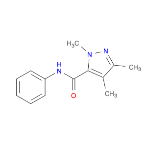 1H-Pyrazole-5-carboxamide, 1,3,4-trimethyl-N-phenyl-