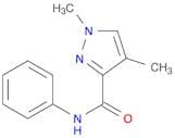 1H-Pyrazole-3-carboxamide, 1,4-dimethyl-N-phenyl-
