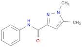 1H-Pyrazole-3-carboxamide, 1,5-dimethyl-N-phenyl-