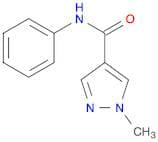 1H-Pyrazole-4-carboxamide, 1-methyl-N-phenyl-