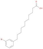 Benzeneundecanoic acid, 3-bromo-