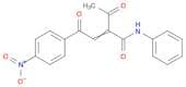 2-Butenamide, 2-acetyl-4-(4-nitrophenyl)-4-oxo-N-phenyl-