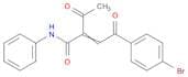 2-Butenamide, 2-acetyl-4-(4-bromophenyl)-4-oxo-N-phenyl-