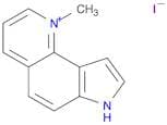 7H-Pyrrolo[2,3-h]quinolinium, 1-methyl-, iodide