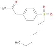 2-Propanone, 1-[4-(heptylsulfonyl)phenyl]-