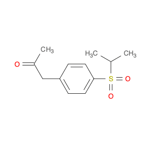 2-Propanone, 1-[4-[(1-methylethyl)sulfonyl]phenyl]-