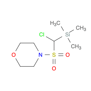 Morpholine, 4-[[chloro(trimethylsilyl)methyl]sulfonyl]-