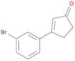 2-Cyclopenten-1-one,3-(3-bromophenyl)-
