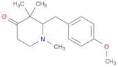 4-Piperidinone, 2-[(4-methoxyphenyl)methyl]-1,3,3-trimethyl-