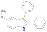 1H-Indole,5-methoxy-2,3-diphenyl-