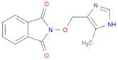 1H-Isoindole-1,3(2H)-dione, 2-[(5-methyl-1H-imidazol-4-yl)methoxy]-