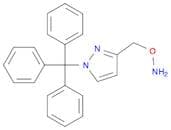 1H-Pyrazole, 3-[(aminooxy)methyl]-1-(triphenylmethyl)-