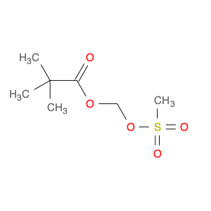 Propanoic acid, 2,2-dimethyl-, [(methylsulfonyl)oxy]methyl ester