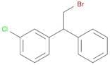1-(2-Bromo-1-phenylethyl)-3-chlorobenzene