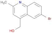 (6-Bromo-2-methyl-quinolin-4-yl)-methanol