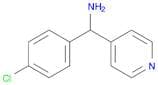(4-Chlorophenyl)(pyridin-4-yl)methanamine