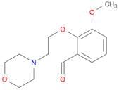 3-Methoxy-2-(2-morpholinoethoxy)benzaldehyde