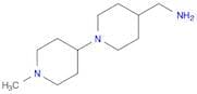 [(1'-Methyl-1,4'-bipiperidin-4-yl)methyl]amine trihydrochloride