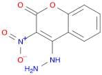 2H-1-Benzopyran-2-one, 4-hydrazino-3-nitro-