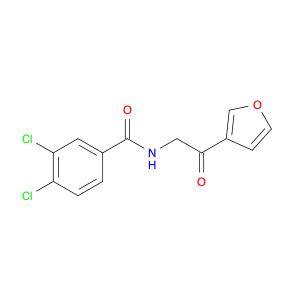 Benzamide, 3,4-dichloro-N-[2-(3-furanyl)-2-oxoethyl]-