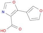 4-Oxazolecarboxylic acid, 5-(3-furanyl)-