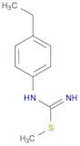 Carbamimidothioic acid, (4-ethylphenyl)-, methyl ester