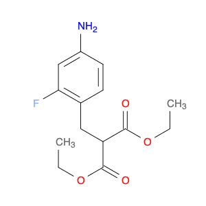 Propanedioic acid, (4-amino-2-fluorophenyl)methyl-, diethyl ester