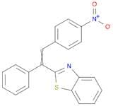 Benzothiazole, 2-[2-(4-nitrophenyl)-1-phenylethenyl]-