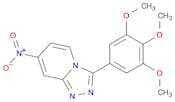 1,2,4-Triazolo[4,3-a]pyridine, 7-nitro-3-(3,4,5-trimethoxyphenyl)-
