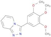 1,2,4-Triazolo[4,3-a]pyridine, 3-(3,4,5-trimethoxyphenyl)-