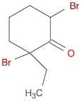 Cyclohexanone, 2,6-dibromo-2-ethyl-