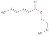2,4-Hexadienoic acid, 2-methoxyethyl ester, (E,E)-