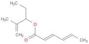 2,4-Hexadienoic acid, 1-ethyl-2-methyl-2-propenyl ester, (E,E)-
