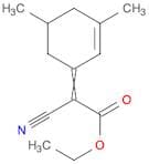 Acetic acid, cyano(3,5-dimethyl-2-cyclohexen-1-ylidene)-, ethyl ester