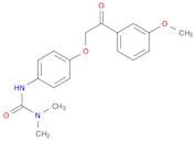 Urea, N'-[4-[2-(3-methoxyphenyl)-2-oxoethoxy]phenyl]-N,N-dimethyl-