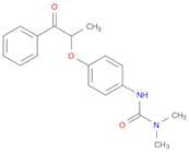 Urea, N,N-dimethyl-N'-[4-(1-methyl-2-oxo-2-phenylethoxy)phenyl]-