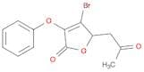 2(5H)-Furanone, 4-bromo-5-(2-oxopropyl)-3-phenoxy-