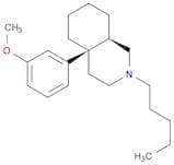 Isoquinoline, decahydro-4a-(3-methoxyphenyl)-2-pentyl-, trans-